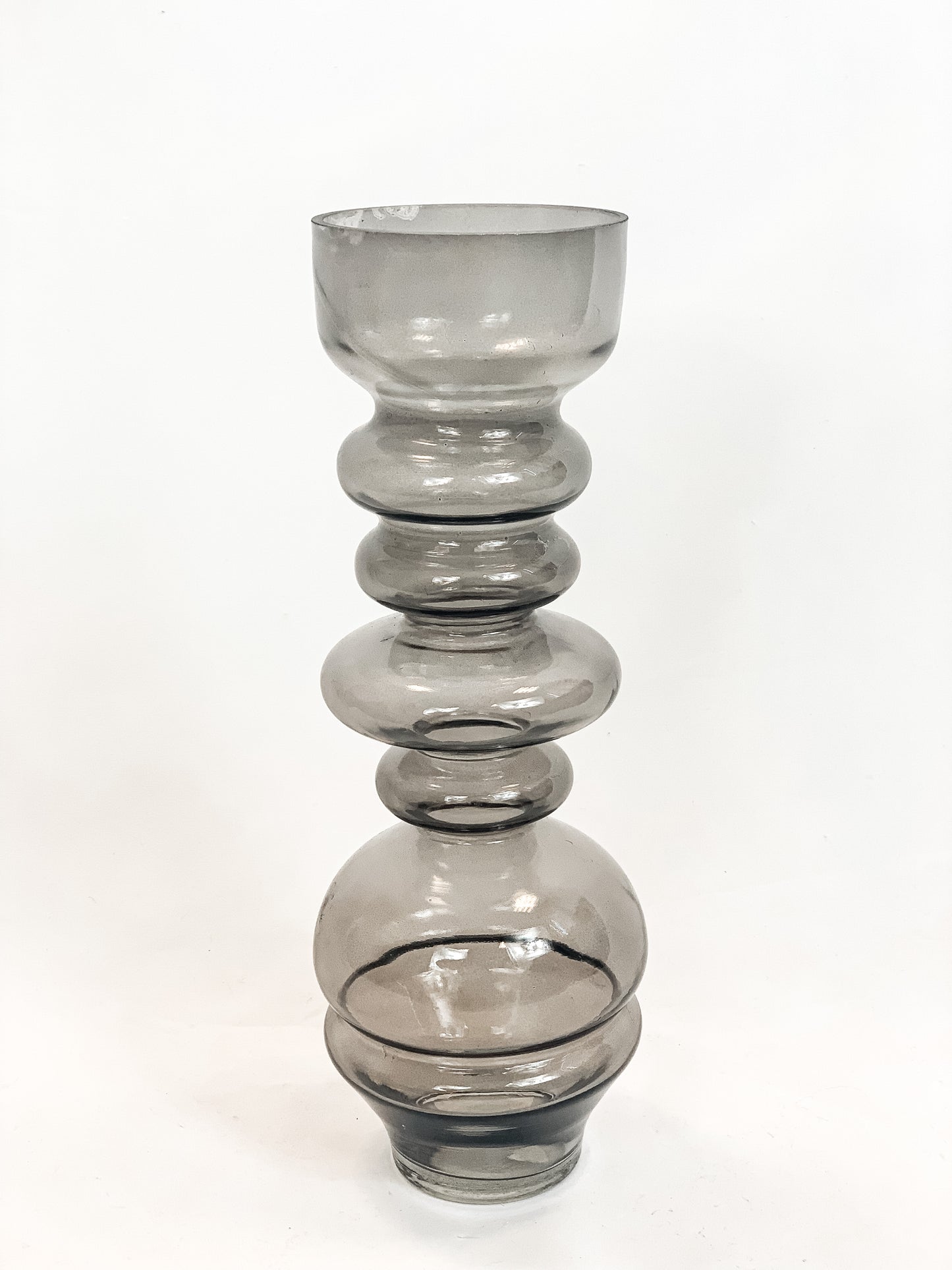 Rudo Stiklo Vaza 33,5 cm