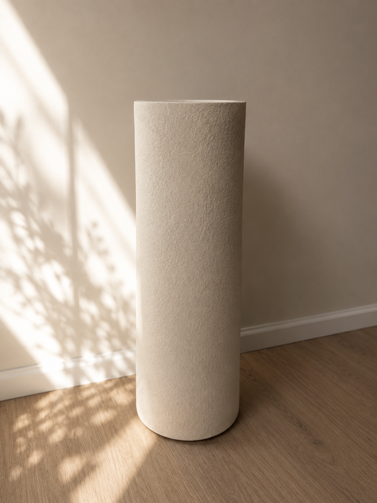 Vaza 50 cm Balta