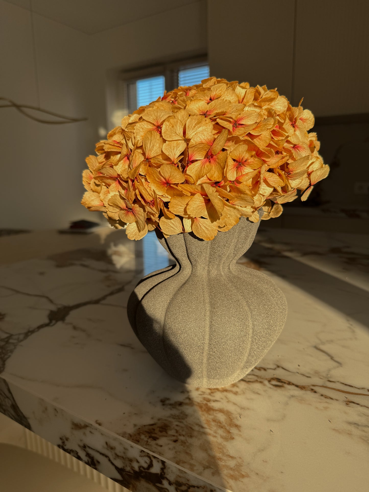 Stabilizuota Hortenzija Gelsvos Spalvos