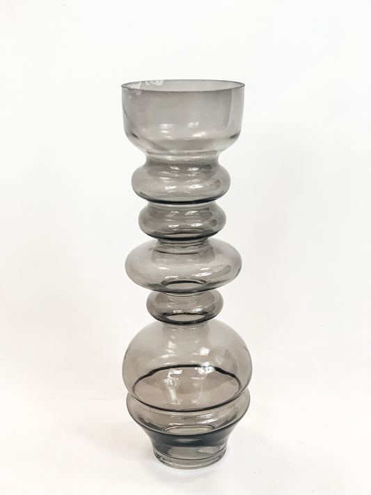 Rudo Stiklo Vaza 33,5 cm