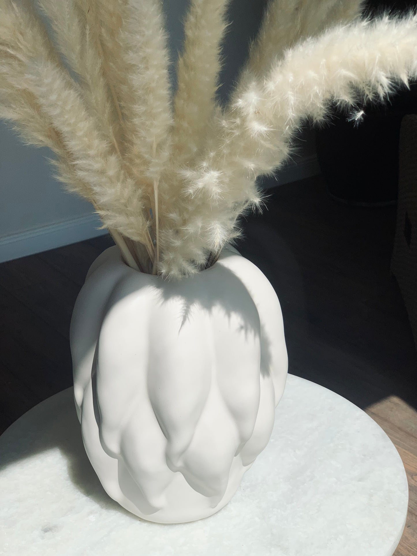 Balta Keramikinė Vaza 26cm