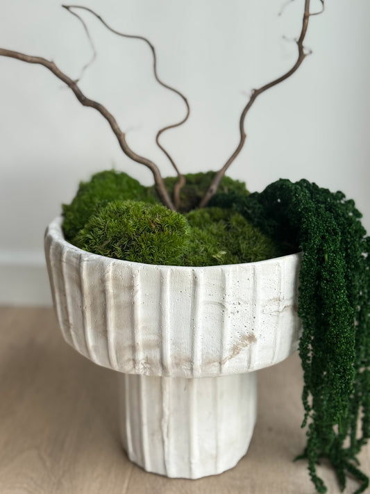 Ikebana Kompozicija Kartu Su Vaza