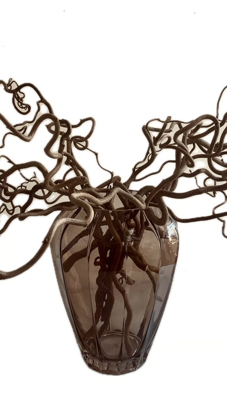 Dūminio Stiklo Vaza 29 cm