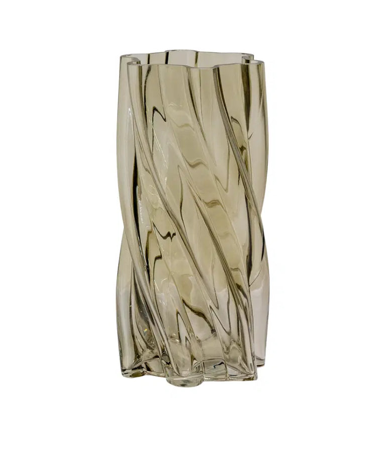 Spalvoto Stiklo Vaza 25 cm